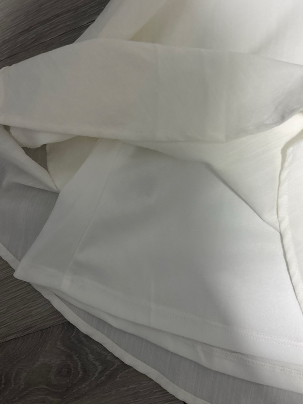 Francesca's Collections White One-Shoulder Ruffle Dress - Picture 3 of 3